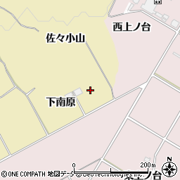 福島県郡山市三穂田町駒屋（駒場）周辺の地図