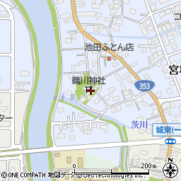 新潟県柏崎市宮場町4-9周辺の地図