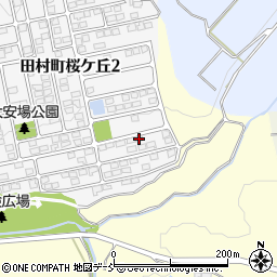 福島県郡山市田村町桜ケ丘2丁目299周辺の地図