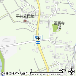 平井周辺の地図