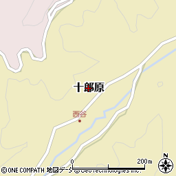 石川県鳳珠郡能登町十郎原周辺の地図