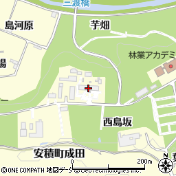 福島県林業研究センター周辺の地図