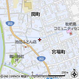 新潟県柏崎市宮場町周辺の地図