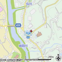 新潟県魚沼市穴沢236-1周辺の地図