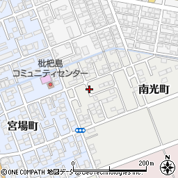 新潟県柏崎市南光町周辺の地図