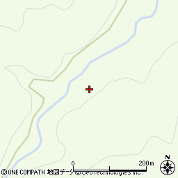 福島県大沼郡金山町山入高山沢周辺の地図