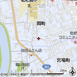 新潟県柏崎市関町周辺の地図