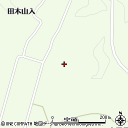 福島県田村市滝根町菅谷（大久保）周辺の地図
