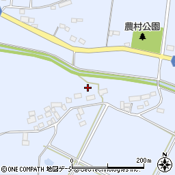 福島県田村市大越町栗出南作周辺の地図
