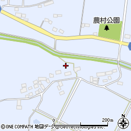 福島県田村市大越町栗出（南作）周辺の地図