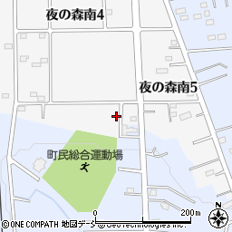 福島県双葉郡富岡町夜の森南4丁目48周辺の地図