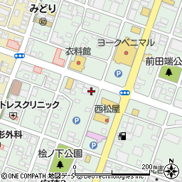福島銀行安積支店周辺の地図