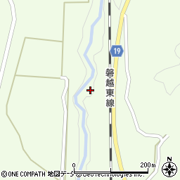 福島県田村市滝根町菅谷（島ノ松）周辺の地図