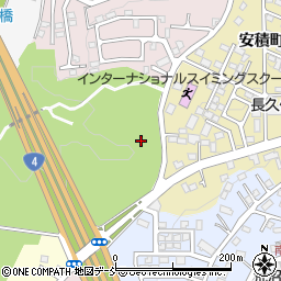 福島県郡山市安積町成田鶴坦周辺の地図