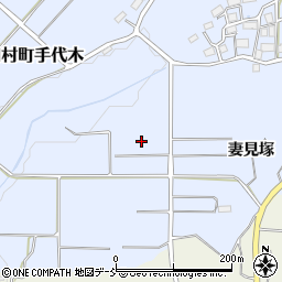 福島県郡山市田村町手代木道場窪周辺の地図