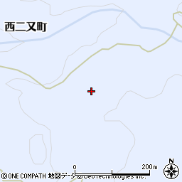 石川県輪島市西二又町子周辺の地図
