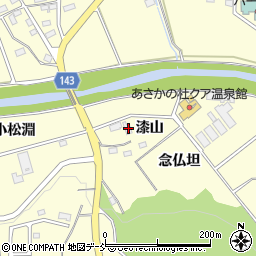 福島県郡山市安積町成田漆山2-4周辺の地図