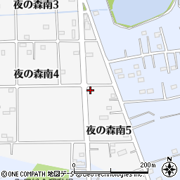 福島県双葉郡富岡町夜の森南5丁目11周辺の地図