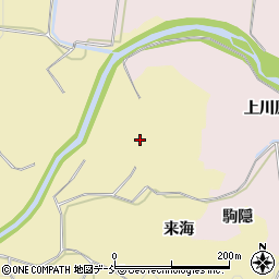 福島県郡山市三穂田町駒屋稲荷坦周辺の地図