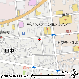 有限会社新潟アパタイト　田中工場周辺の地図