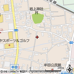 新潟県柏崎市岩上周辺の地図