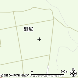 福島県大沼郡昭和村野尻吉ノ目周辺の地図