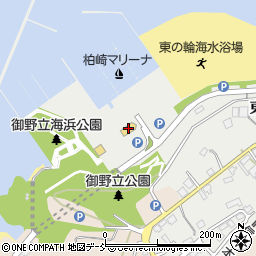 新潟県柏崎マリーナ修理工場周辺の地図