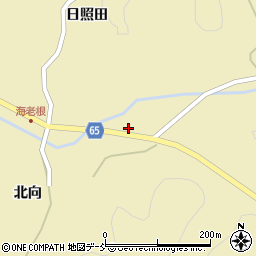 福島県郡山市中田町海老根（欠下）周辺の地図