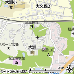 集会所周辺の地図