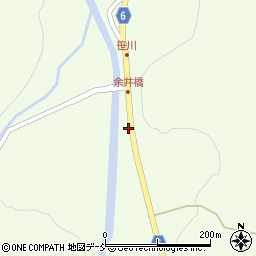 石川県能登町（鳳珠郡）笹川（ソ）周辺の地図