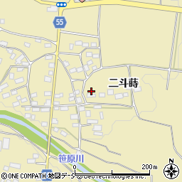 福島県郡山市三穂田町駒屋二斗蒔周辺の地図