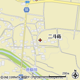 福島県郡山市三穂田町駒屋（二斗蒔）周辺の地図
