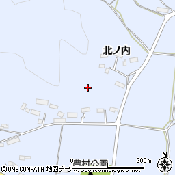 福島県田村市大越町栗出日向周辺の地図