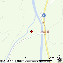 石川県鳳珠郡能登町笹川ヨ周辺の地図