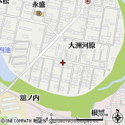 福島県郡山市安積町日出山大洲河原165周辺の地図