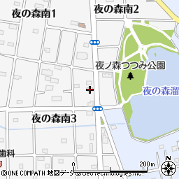 福島県双葉郡富岡町夜の森南3丁目17周辺の地図