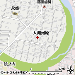 福島県郡山市安積町日出山大洲河原94周辺の地図