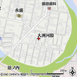 福島県郡山市安積町日出山大洲河原97周辺の地図