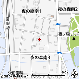 福島県双葉郡富岡町夜の森南3丁目11周辺の地図