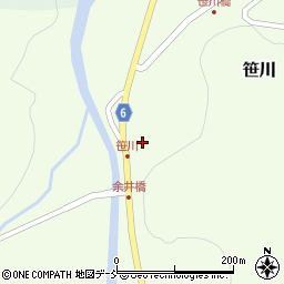 石川県鳳珠郡能登町笹川ハ104周辺の地図