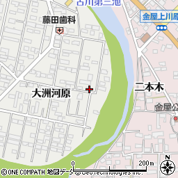 福島県郡山市安積町日出山大洲河原65周辺の地図