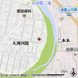 福島県郡山市安積町日出山大洲河原62周辺の地図