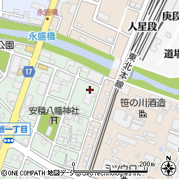 福島県美容業生活衛生同業組合周辺の地図