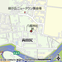 両田尻公民館周辺の地図
