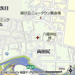 新潟県柏崎市両田尻周辺の地図