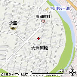 福島県郡山市安積町日出山大洲河原27周辺の地図