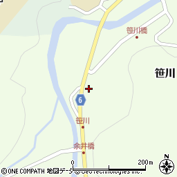 石川県鳳珠郡能登町笹川ハ61周辺の地図