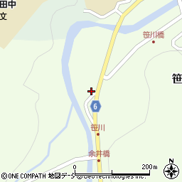 石川県鳳珠郡能登町笹川ハ62周辺の地図