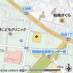 ピアレマート柏崎店周辺の地図