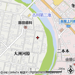 福島県郡山市安積町日出山大洲河原54周辺の地図